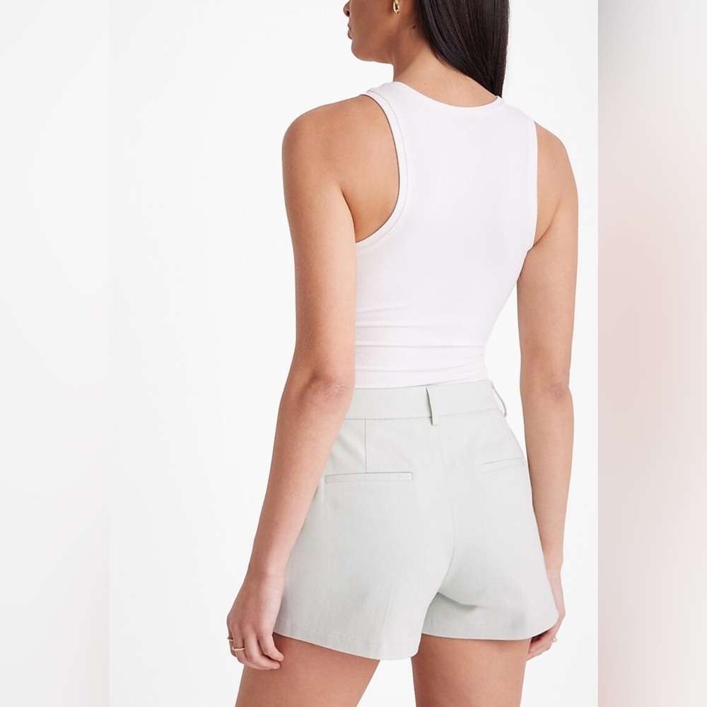 Express Light Pink High Waist Shorts - Picture 3 of 9